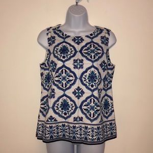 Talbots Sleeveless Blouse